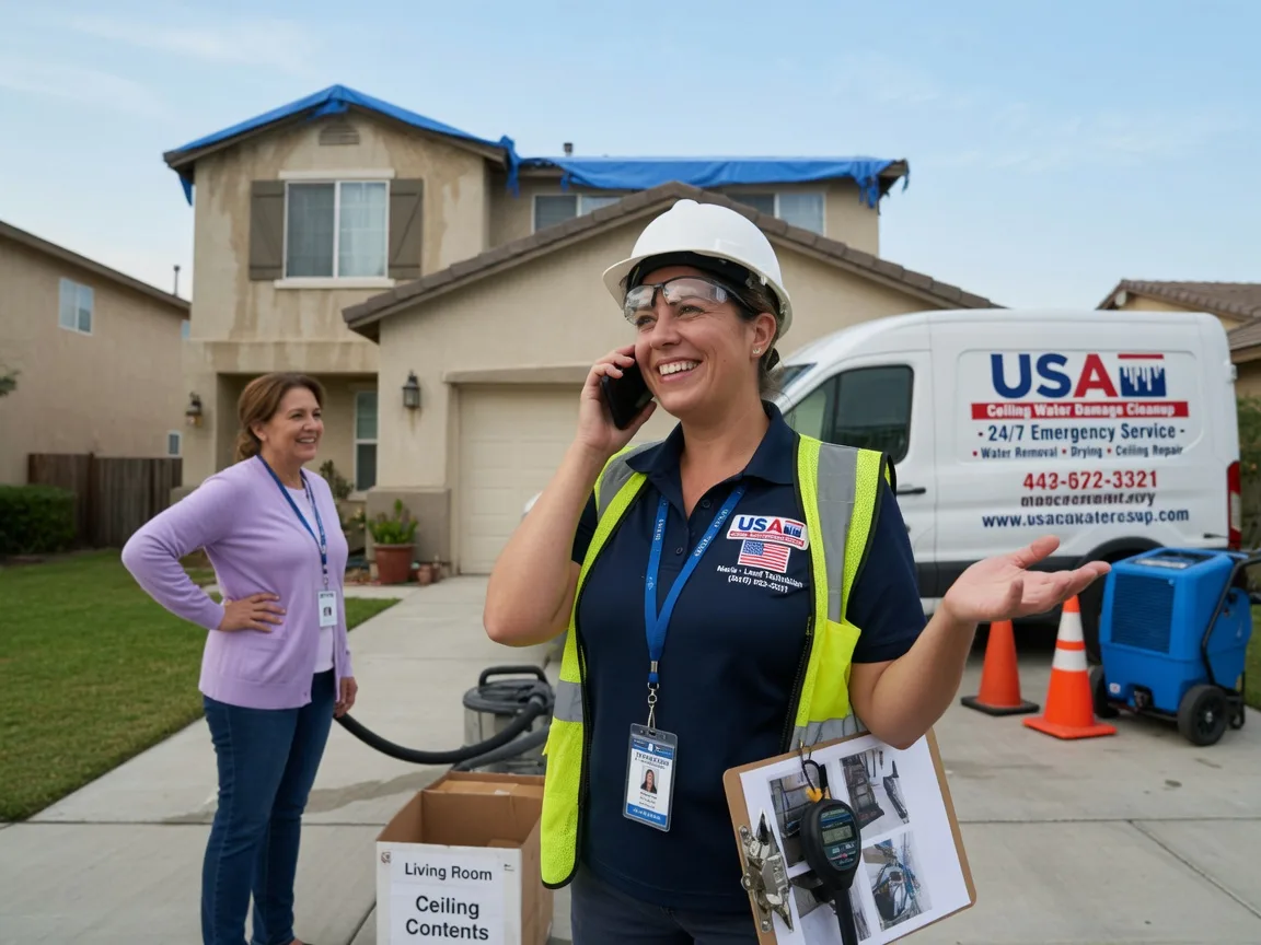 Ceiling Water Damage Restoration Benton, IL FAQs